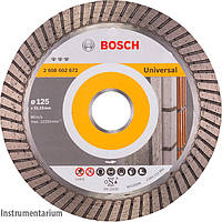 Алмазный круг Bosch Best for Universal Turbo 125x22,23x2,2x12 мм