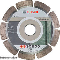 Алмазный круг Bosch по бетону Standard for Concrete 125x22,23x1,6x10 мм, 10 шт