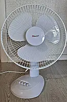 Настольный вентилятор Domotec MS-1625 Fan 12", 3 режима, мощность 40W 5106