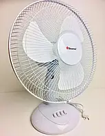 Вентилятор настольный Domotec MS-1625 Fan 12", настольный вентилятор 12" с мощным двигателем 40W 5106