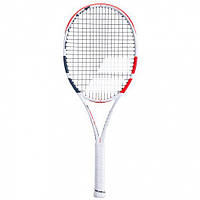 Ракетка Babolat Pure Strike 100 unstr white/red/black no cover Gr3