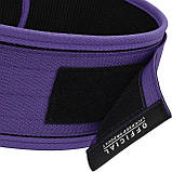 Пояс для важкої атлетики RDX RX1 Weight Lifting Belt Purple S, фото 6