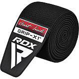 Бинти на коліна RDX K1 GYM Knee Wraps Full Black, фото 4