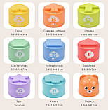 Розвиваючий набір сортер пірамідка Чашки (9 шт) від Obetty, фото 4