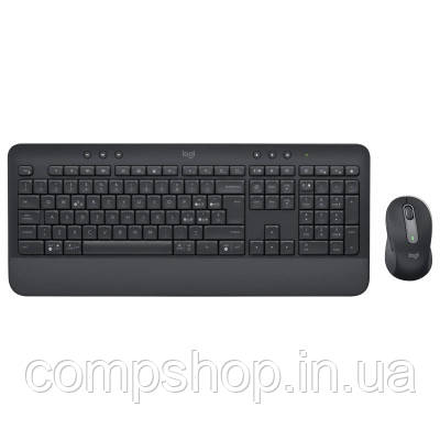 Клавіатура+миша Logitech Wireless Signature MK650 Combo for Business UA Graphite (920-011004) (код 133296)