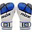 Боксерські рукавиці RDX F7 Ego Blue 14 унцій (капа в комплекті), фото 3