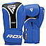 Боксерські рукавиці RDX AURA PLUS T-17 Blue/Black 16 унцій (капа в комплекті), фото 3