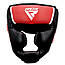 Боксерський шолом RDX AURA PLUS T-17 Red/Black S, фото 2