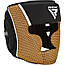 Боксерський шолом RDX AURA PLUS T-17 Black Golden XL, фото 2