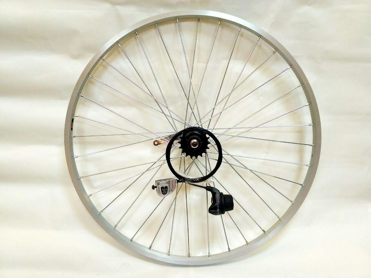 Колесо 28" на планетарні втулки Shimano Nexus Inter-3 SG-3C41 на посиленних спицях, фото 1