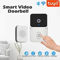 Беспроводной дверной звонок TUYA APP, смарт звонок с видеокамерой Tuya WiFi Video Doorbell Home 8248