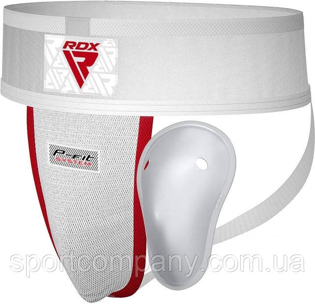 Захист паху RDX H1 Supporter White Plus XL