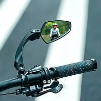 Зеркало велосипедное заднего вида на руль велосипеда (правое) ROCKBROS FK-213R Black «H-s»