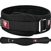Пояс для важкої атлетики RDX RX4 EVA Curve неопреновий Black S