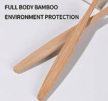 Набор бамбуковых зубных щеток 10 шт  дубл