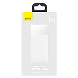 Універсальна Мобільна Батарея Power Bank Baseus Bipow 15W 10000 mAh Cable USB to Micro 25cm (PPBD0500xx) Колір, фото 3