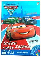 Гофрокартон неоновый "Cars2"