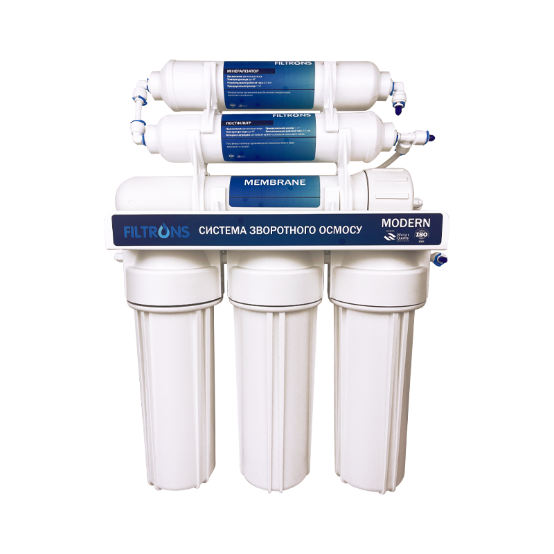 Система зворотного осмосу 6-ступенева Modern (White), фото 1