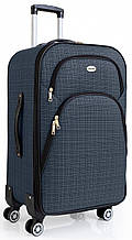 Велика текстильна валіза на колесах 100L Gedox темно-синя