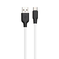 USB Hoco X21 Plus Silicone Type-C 2m Цвет Черно-Белый m