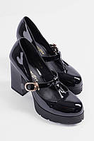 Туфли женские черного цвета р.38 177179S