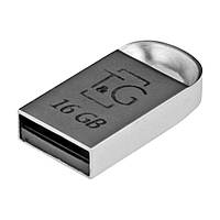 USB Flash Drive T&amp;G 16gb Metal 107 Цвет Стальной c