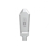 USB Flash Drive XO U50 USB3.0+Type C 256GB Цвет Стальной m