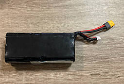 Батарейна збірка 6S2P 8400mAh 90A 22.2V на елементах 21700 Molicel p42a, XT60, горизонтальна