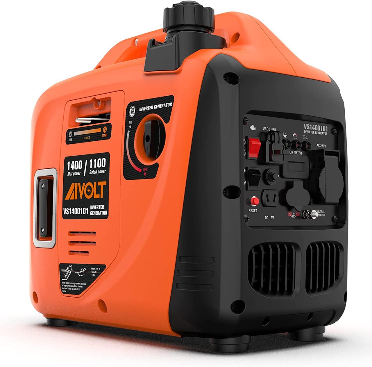 Генератор інверторний AIVOLT 1400Вт дуже тихий 60dB