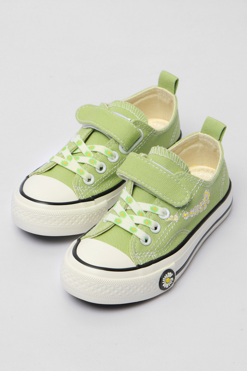 Кеди дитячі м`ятного кольору текстиль 179188P, фото 1