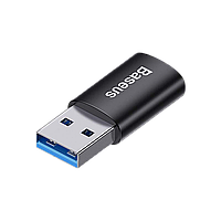 Переходник Baseus Ingenuity Mini OTG USB 3.1 to Type-C Черный (ZJJQ000101)