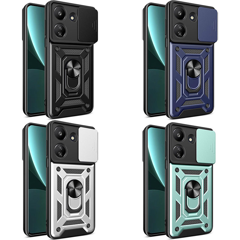 Ударостійкий чохол Camshield Serge Ring для Xiaomi Redmi 13C / Poco C65