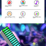 Настільна LED лампа RGB 5V Single Panel Bluetooth USB interface with app, фото 4