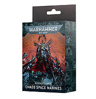 Игровой набор GW - DATASHEET CARDS:CHAOS SPACE MARINE (ENG)