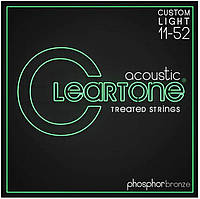 Струны для акустической гитары Cleartone 7411 Acoustic Phosphor Bronze Extra Light (11-52)