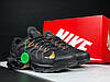 Чоловічі кросівки Nike Air Max Terrascape Plus Black Orange (Чорні) Взуття Найк Аір Макс Плюс сітка шкіра демісезон, фото 3