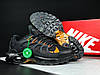 Чоловічі кросівки Nike Air Max Terrascape Plus Black Orange (Чорні) Взуття Найк Аір Макс Плюс сітка шкіра демісезон, фото 4