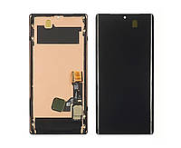 Дисплей для Google Pixel 6 Pro з чорним тачскрином (без сканера) OLED