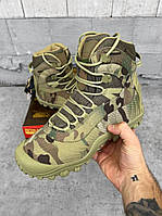 Ботинки демисезонные Гепард Леион тактические Берцы армейские Мультикам Туристические на шнуровке