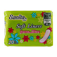 Ежедневные прокладки Sanita Panty Soft Liners 16 см 20 шт. (8850461601771)