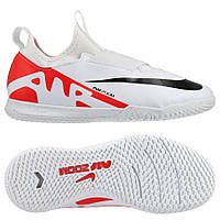 Детские футзалки Nike Zoom Mercurial Vapor 15 Academy IC Junior DJ5619-600, Белый, Размер (EU) - 38.5 TR_3239