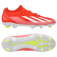 Детские красные бутсы Adidas X Crazyfast League Firm Ground FG IF0693, Красный, Размер (EU) - 31 TR_ TR_3937