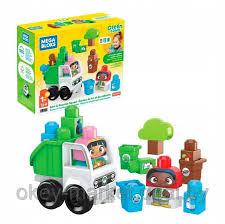 Конструктор Fisher-Price Mega Bloks hdl06  еко-сміттєвоз: набір 19 блоків