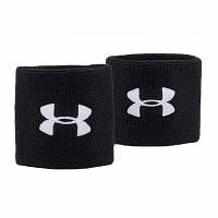 Махровый напульсник UNDER ARMOUR (2 шт) 1276991-001, Чёрный, Размер (EU) - 1SIZE TR_350