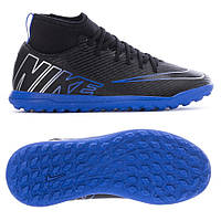 Детские сороконожки Nike Mercurial Superfly 9 Club TF Junior DJ5954-040, Чёрный, Размер (EU) - 33 TR TR_2858