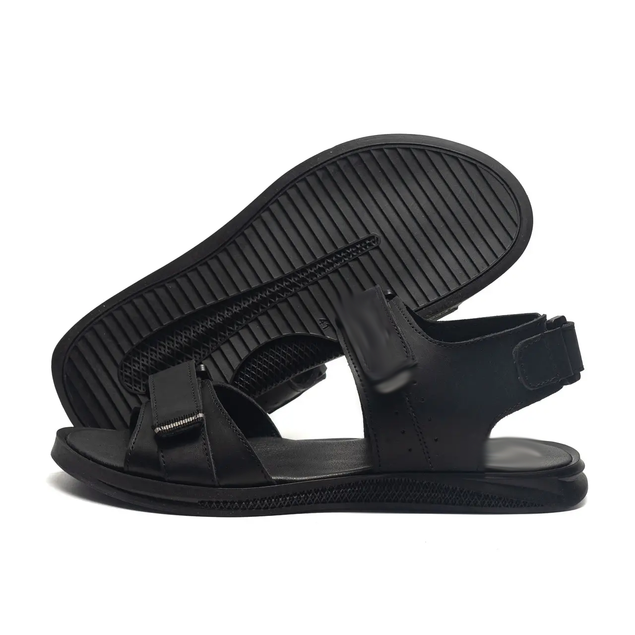 Чоловічі шкіряні сандалі  Sport Black