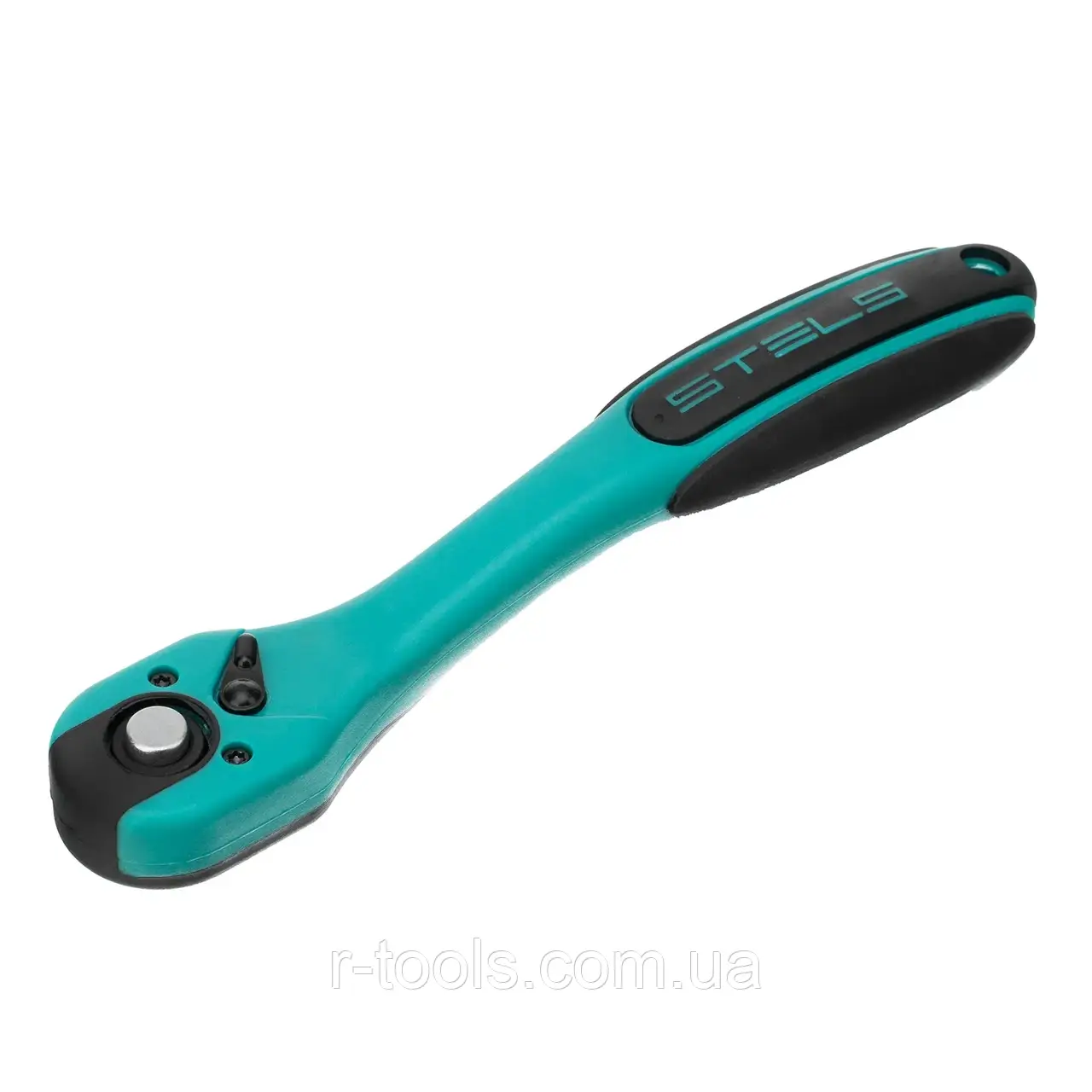 Ключ-тріскачка 3/8 72 зуба зі швидким скиданням CRV двокомпонентна ручка Stels 14029, фото 1