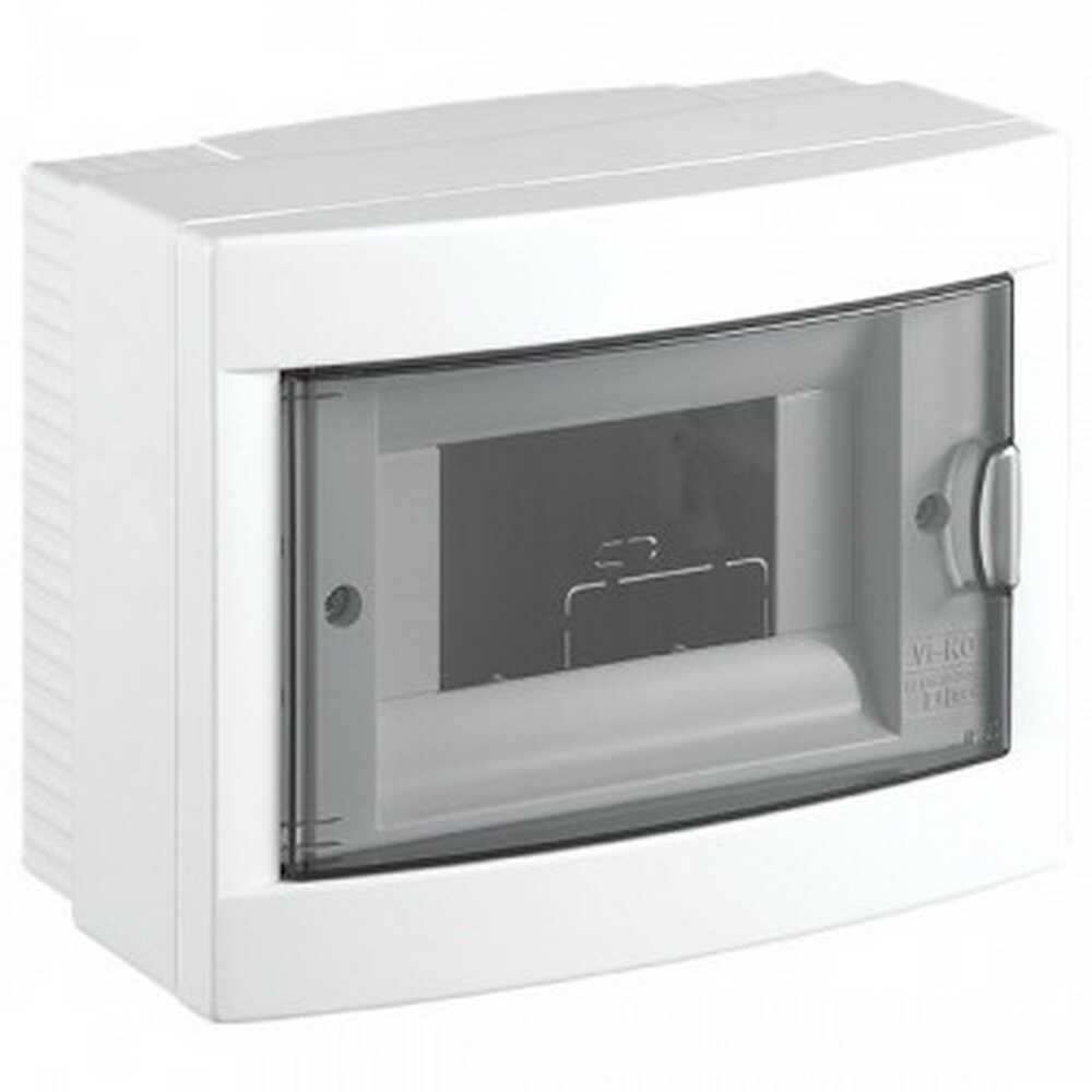 Бокс пластиковий VIKO на 6 модулів зовнішній, фото 1