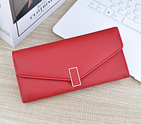 Стильный женский кошелек портмоне классический клатч для красной девушки. Adore Стильний жіночий гаманець