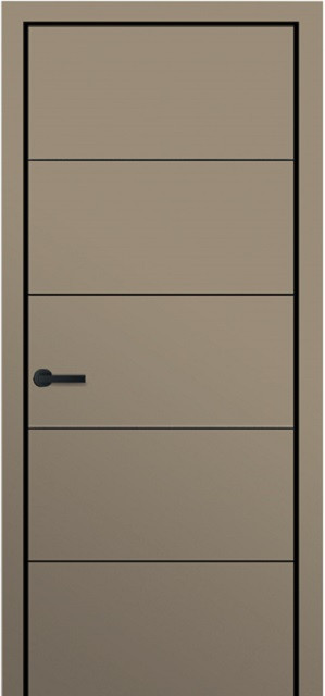 Двері міжкімнатні Wakewood FLAT 07 (RAL или шпон)